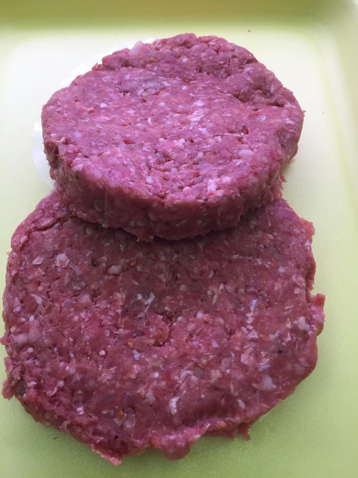 Beef Burgers Each