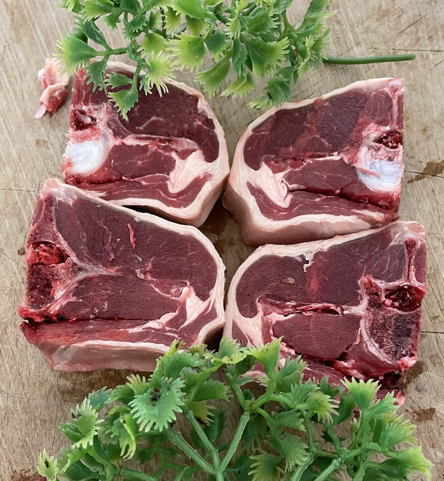 Tray of 4 Lamb Chops